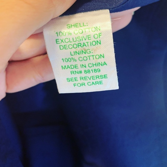 Lilly Pulitzer Delia Shift Dress True Navy Catch - Picture 5 of 9